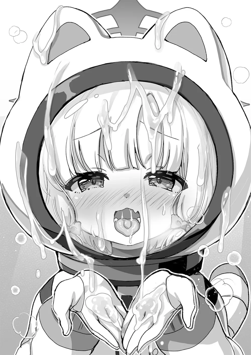 ブルアカのちっちゃい子のえっちなイラスト本 中本 FANBOX Ver. - page18
