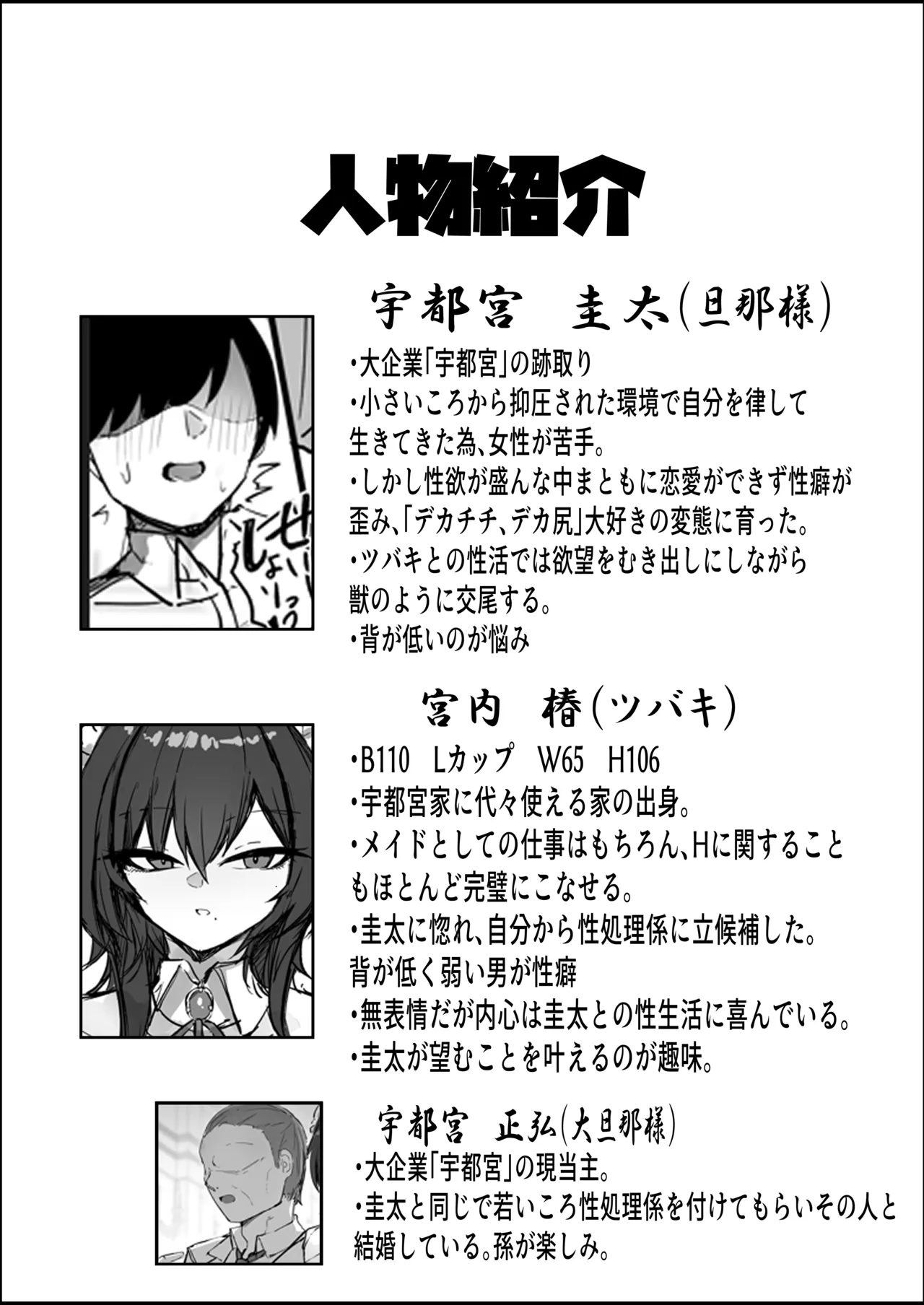 Lカップのウルフカット無表情性処理メイド ツバキさん - page29