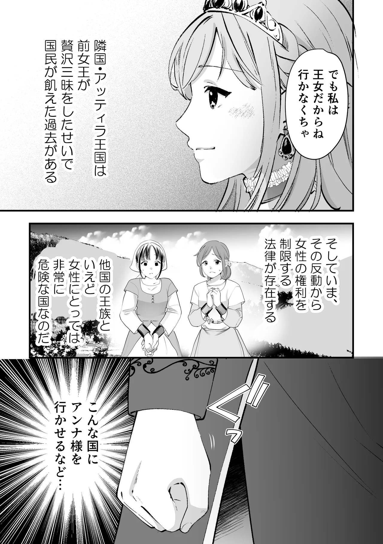 人権がなくなった王女殿下 ～入国審査編～ - page4