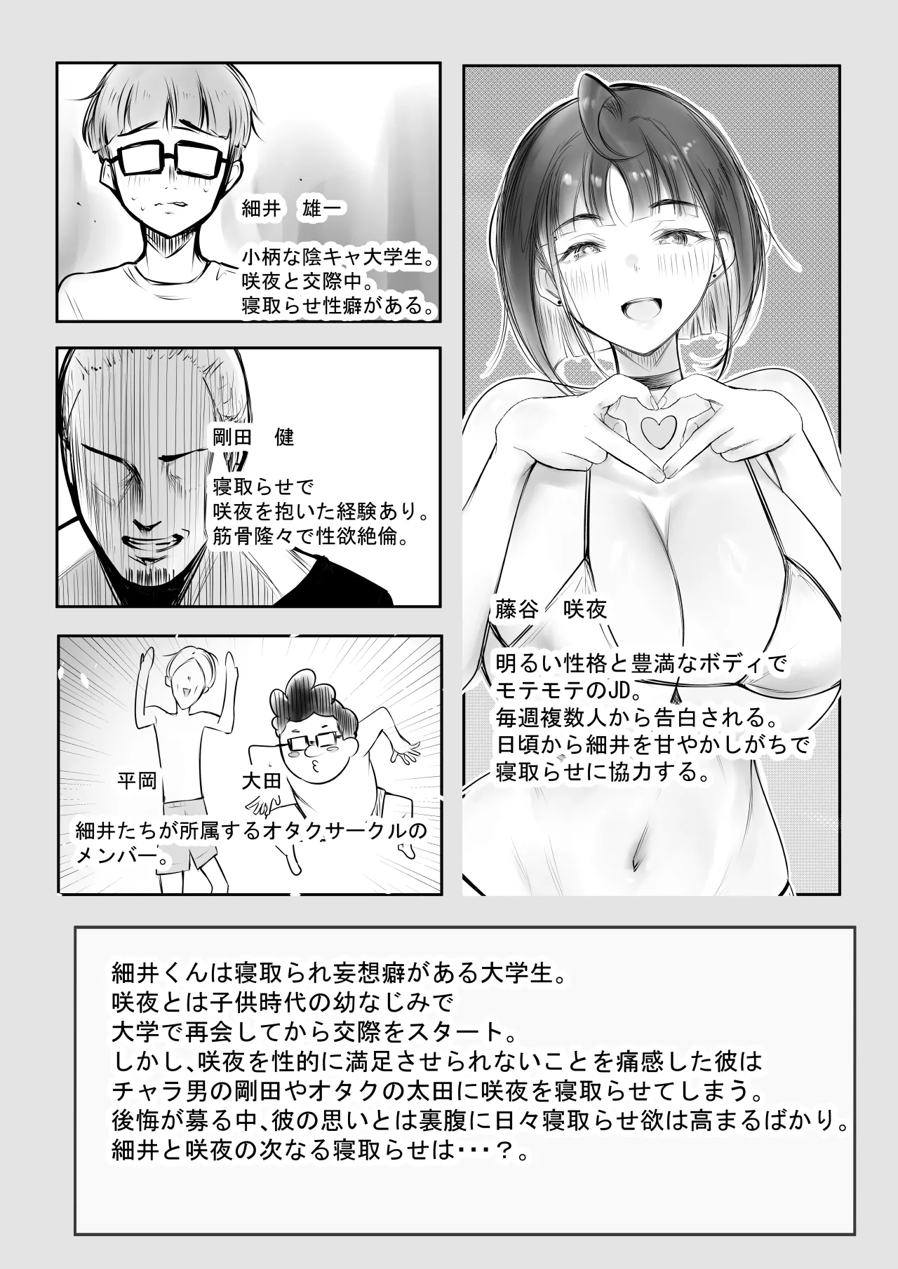 細井くんの彼女、寝取らせOKだってよ3 - page2