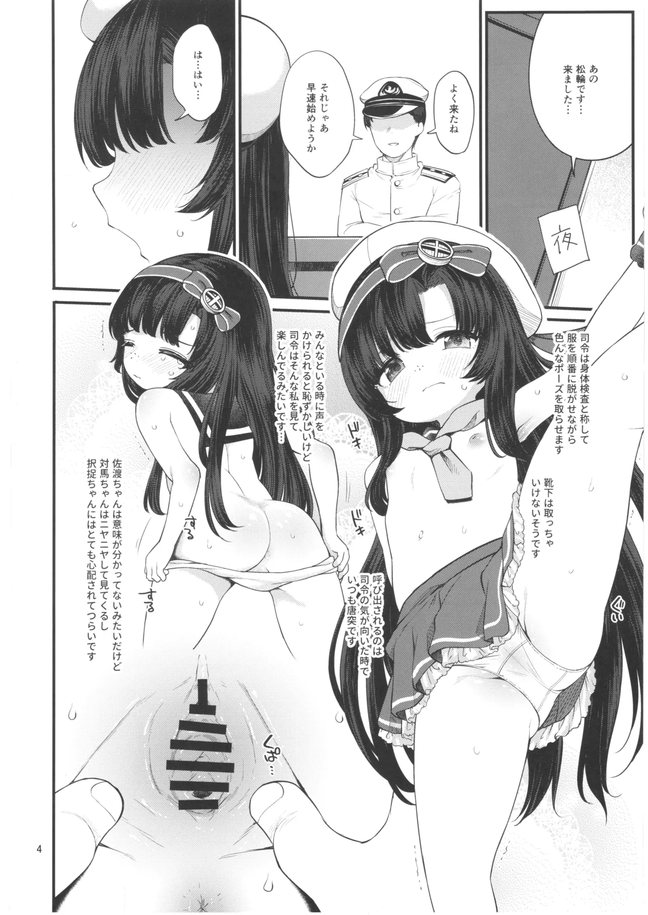 松輪ちゃんひみつの身体検査 - page3