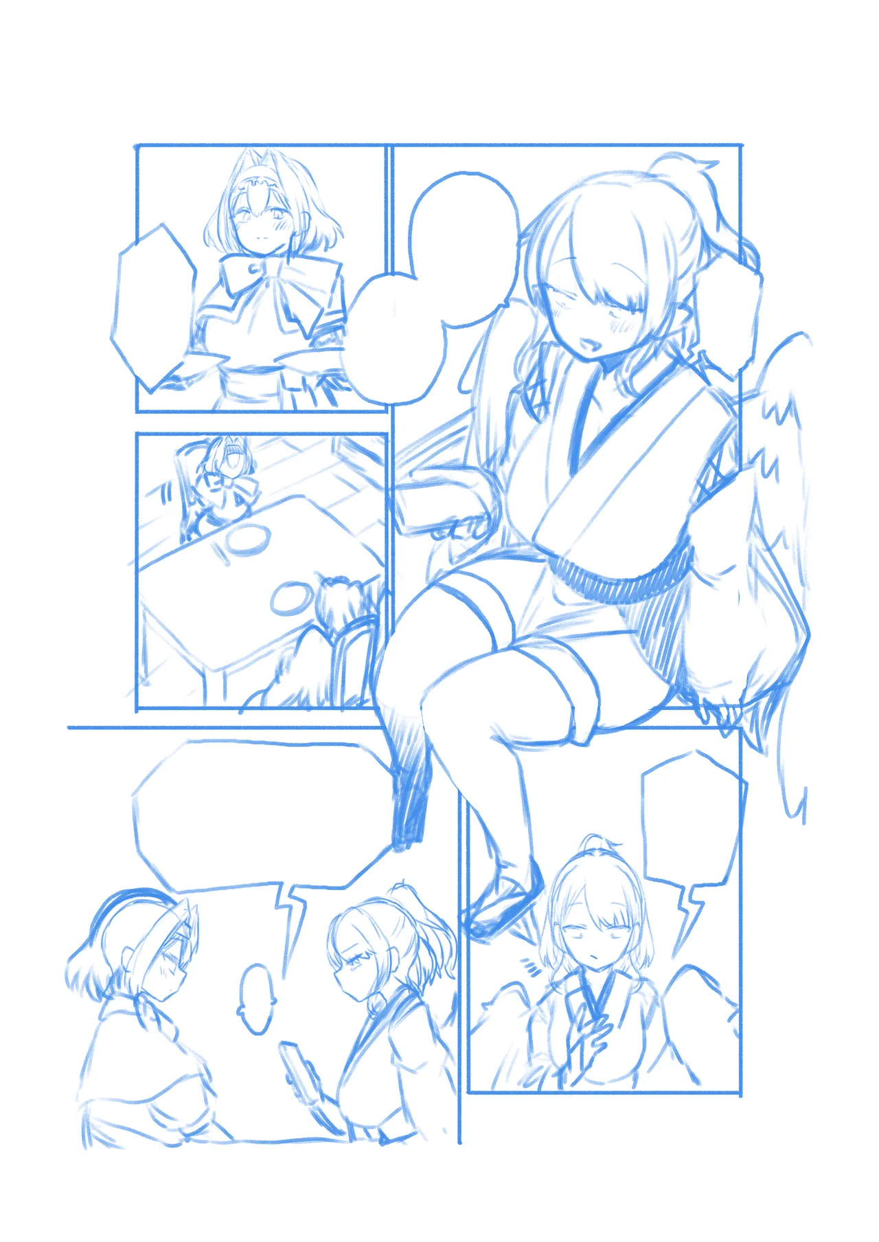 アリスと娘ちゃん 復習+グレスケ+無毛差分+メイキング - page33