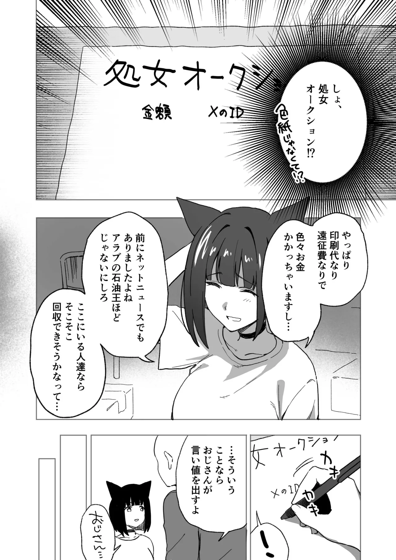 コスプレ女(非性病持ち)絵師さん、原作愛からか即売会にてうっかり処〇オークションを開いてしまう・・・ - page2