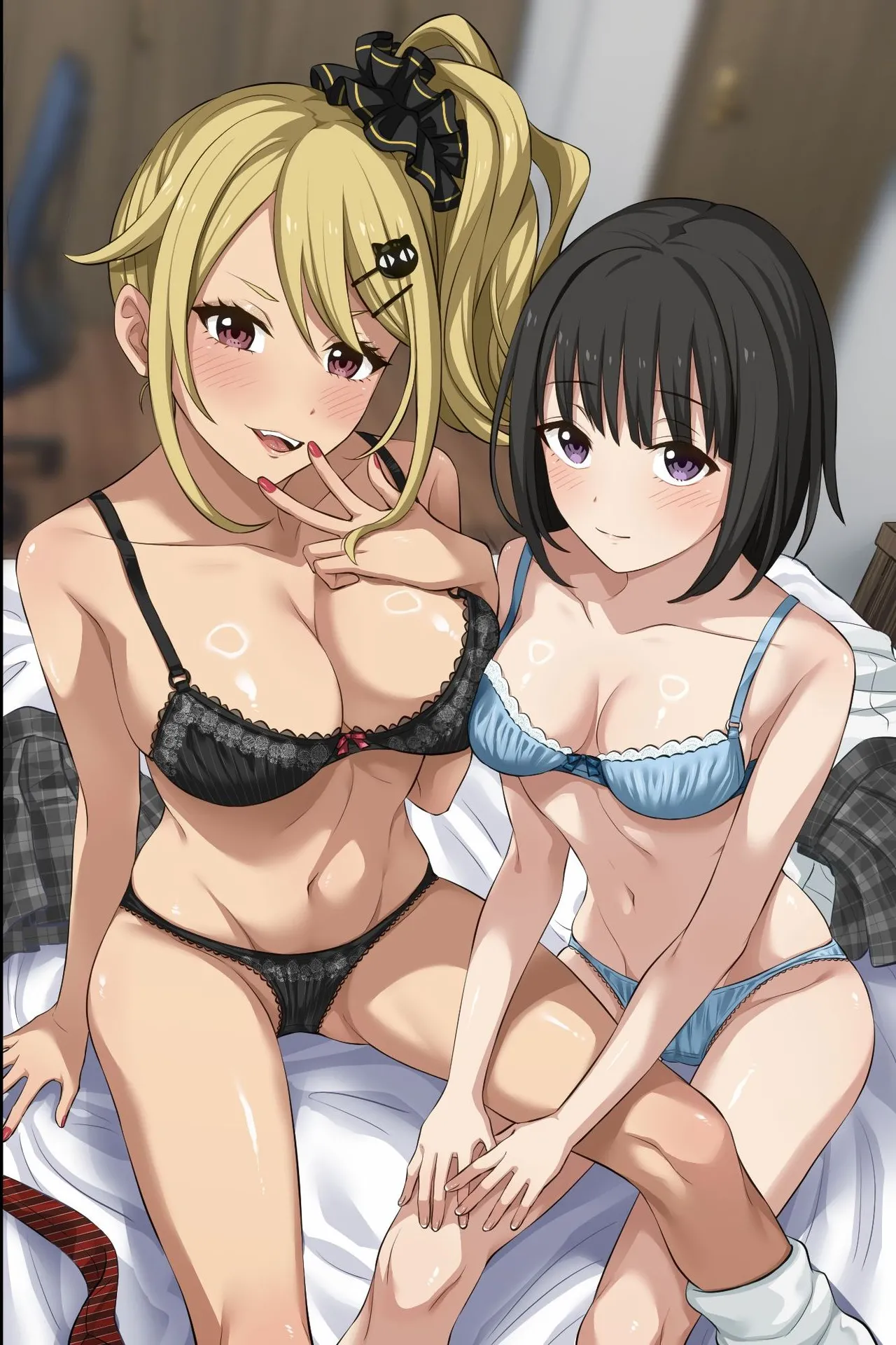俺の幼馴染が派手なギャルに性転換して、清楚な後輩まで女体化してハーレムになってしまった...。 - page2