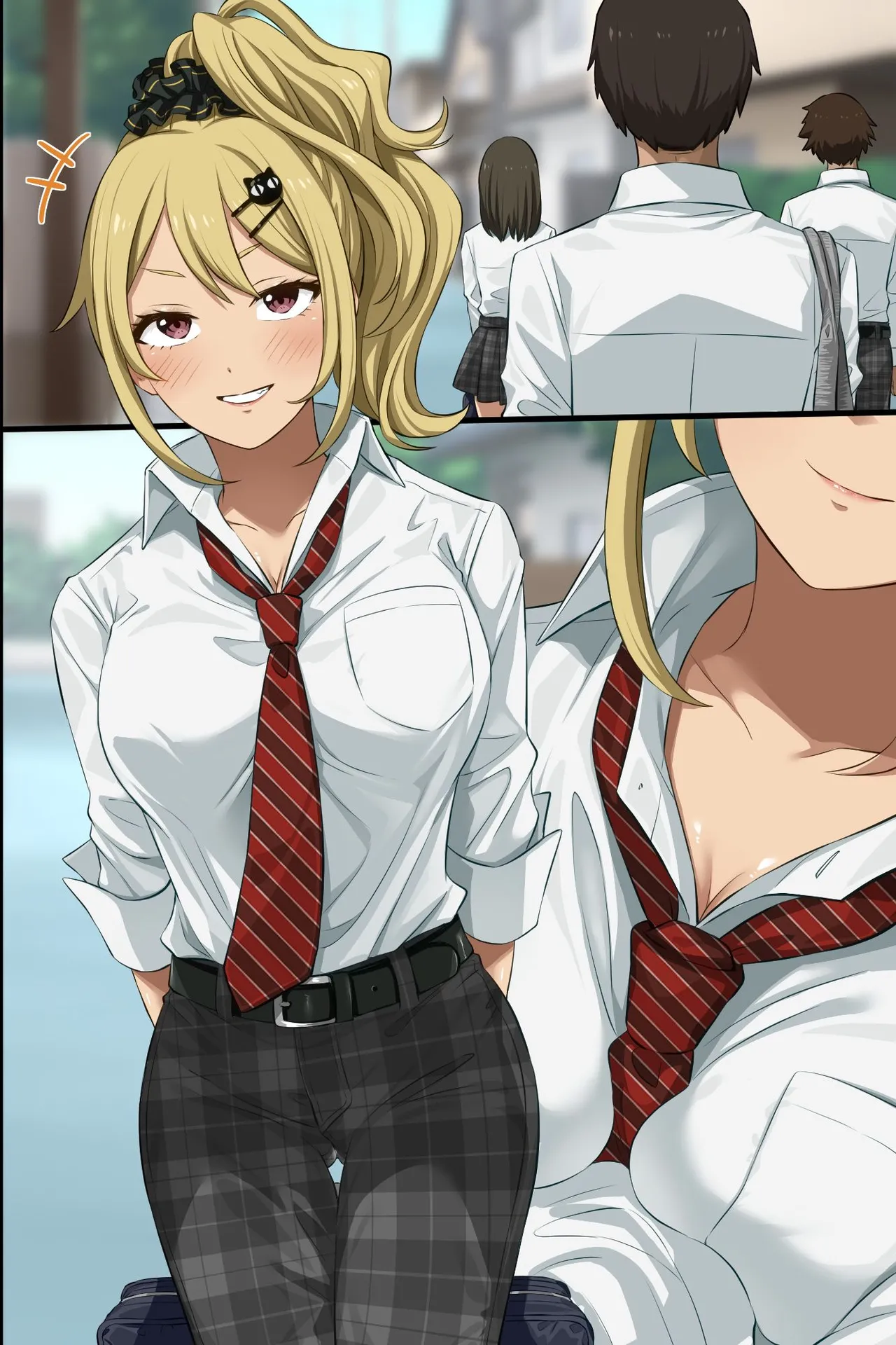 俺の幼馴染が派手なギャルに性転換して、清楚な後輩まで女体化してハーレムになってしまった...。 - page46