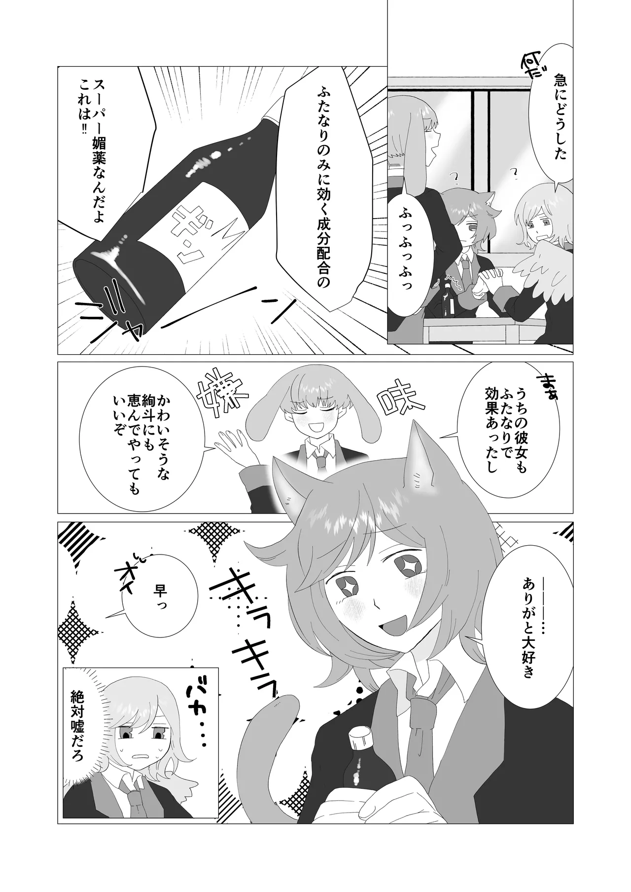 完璧なふたなりさんとマイペースな猫くん [日本語] - page10