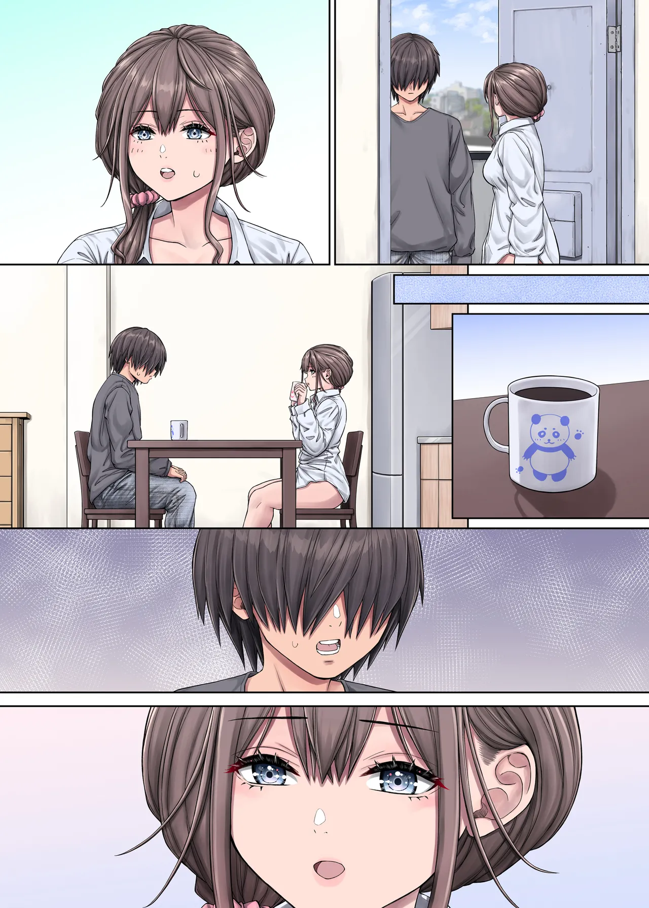 隣に越してきたむっちりな女性がなぜか俺とHしたがるんだが2フルカラー版 - page58