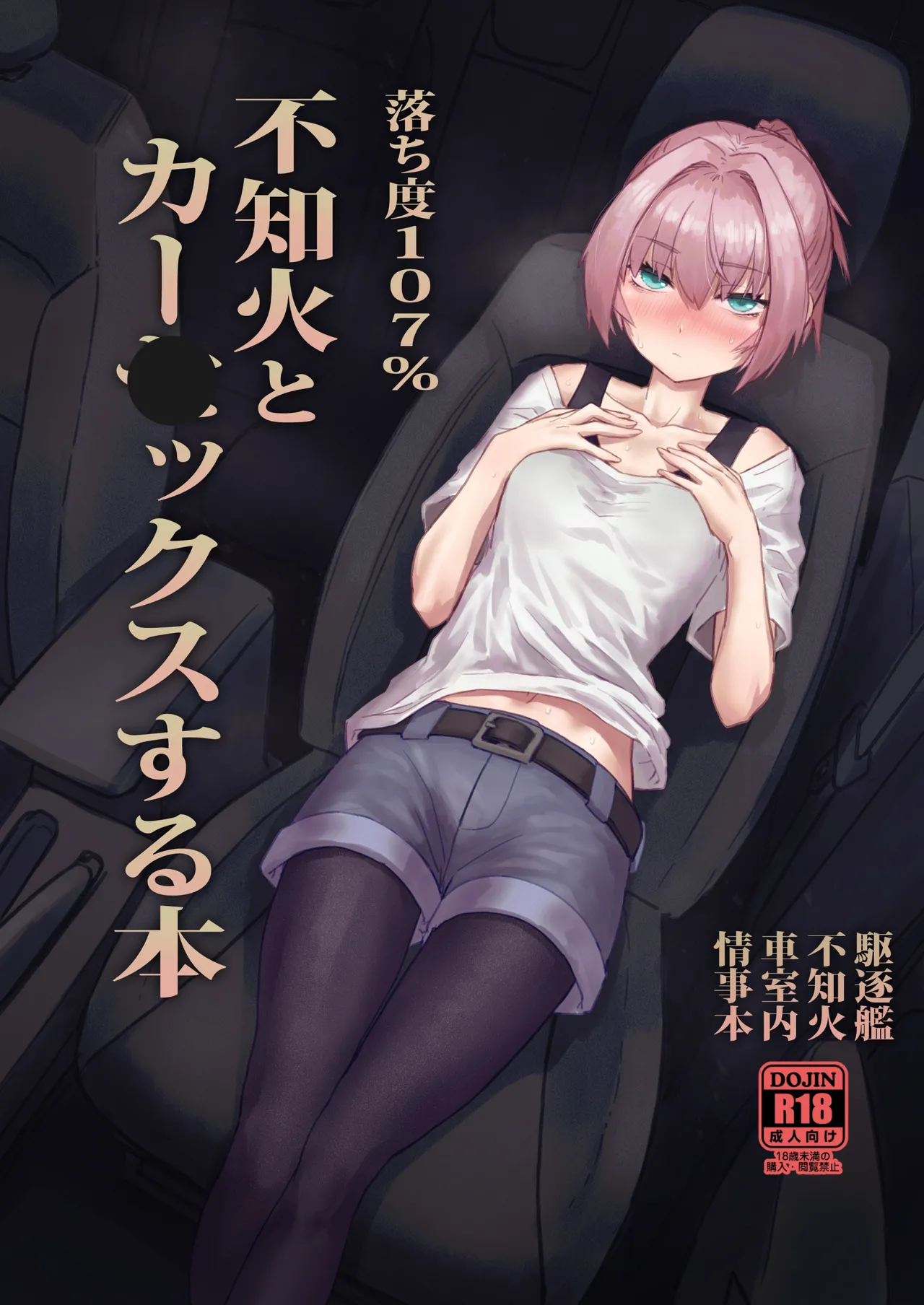 落ち度107% 不知火がカーセッ◯スする本 - page1