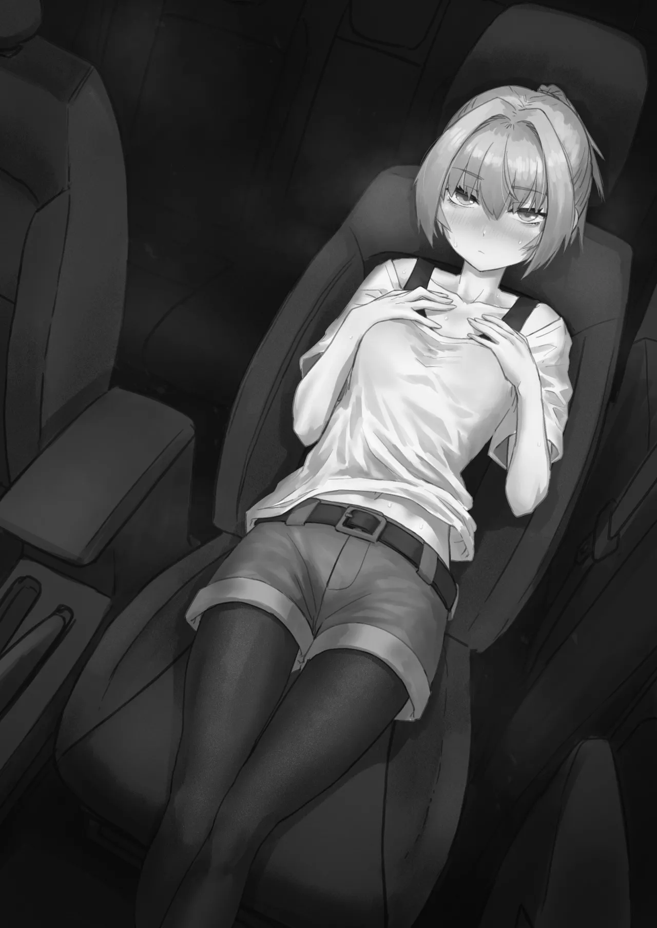 落ち度107% 不知火がカーセッ◯スする本 - page3