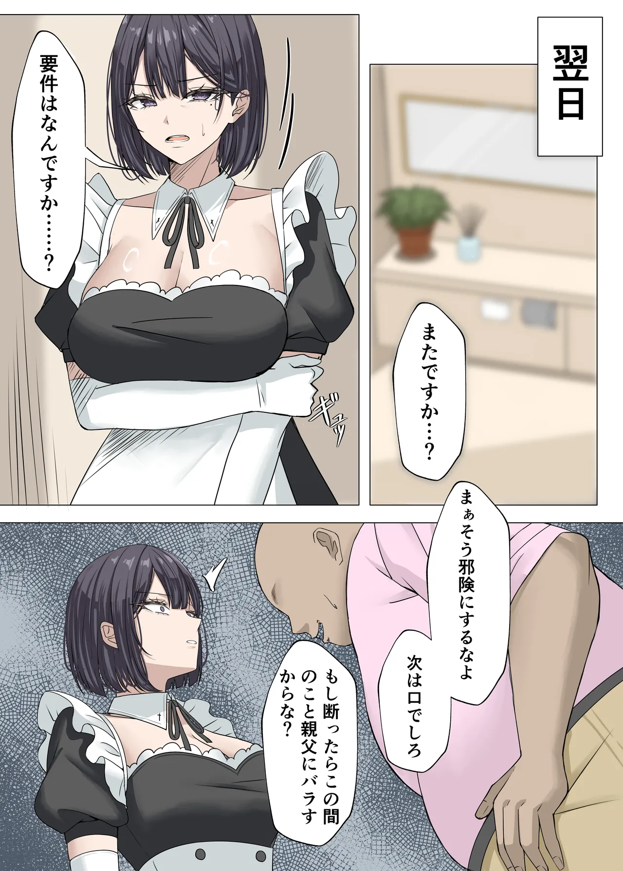クール系メイドさんに命令して中出しS〇Xする話 - page17