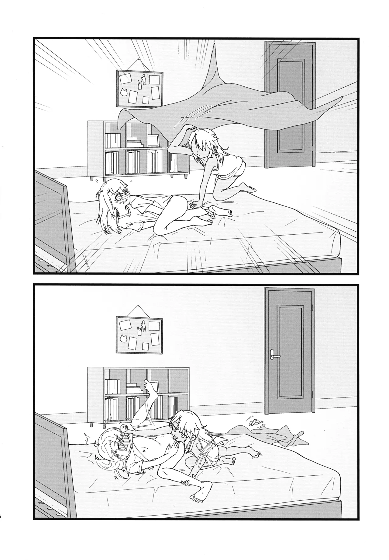 イリクロlog PART.1 イリヤとクロエのイチャイチャらくがき本 - page17