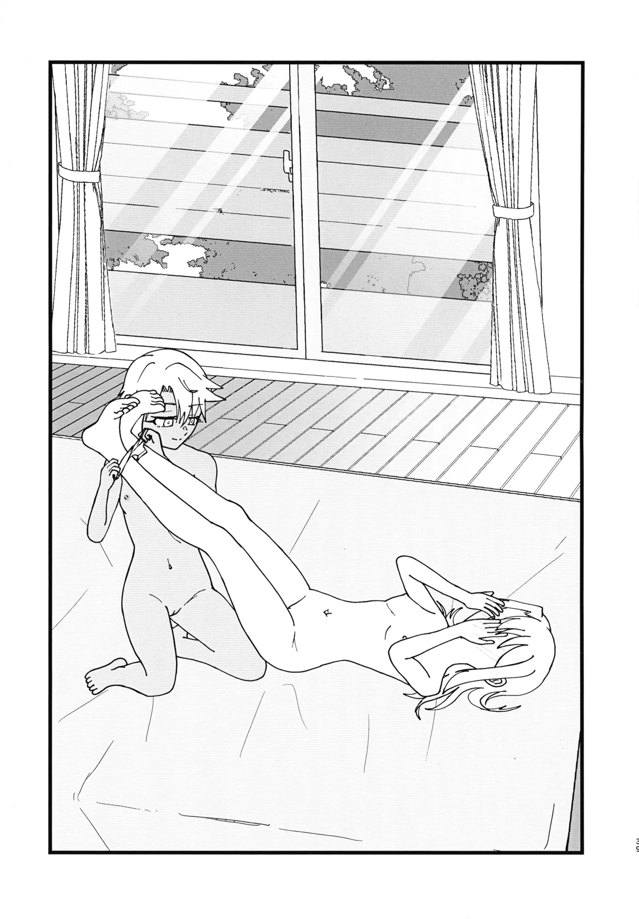 イリクロlog PART.1 イリヤとクロエのイチャイチャらくがき本 - page40