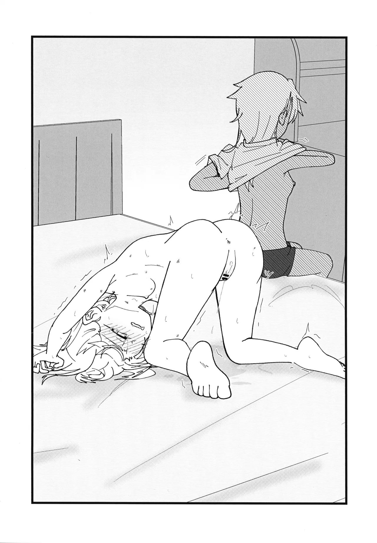 イリクロlog PART.1 イリヤとクロエのイチャイチャらくがき本 - page59