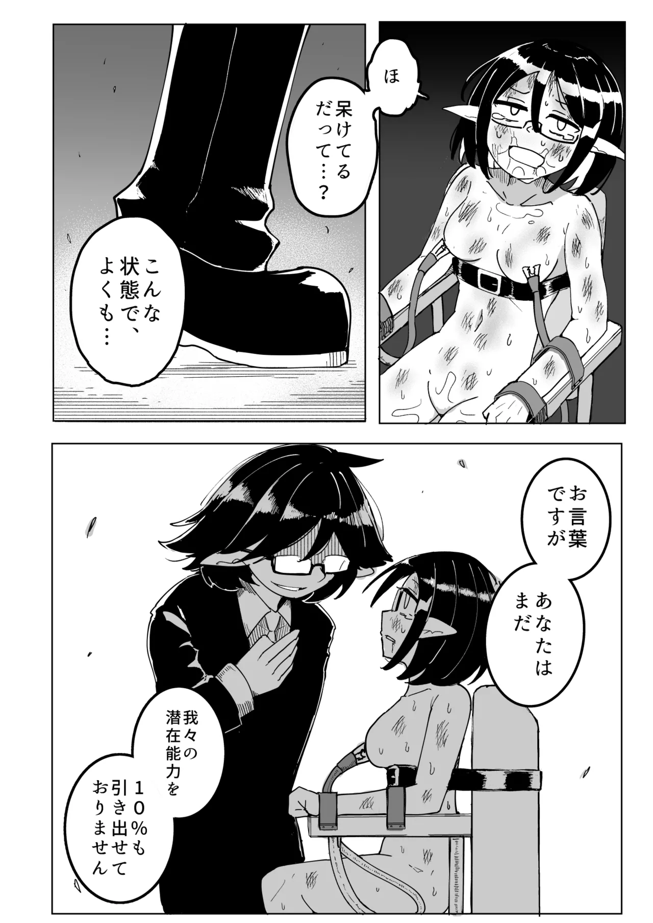 エルフ電気拷問 - page33