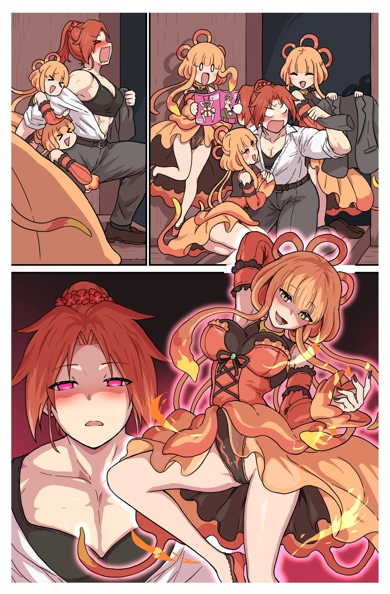 探偵筋肉娘が神話生物擬人化娘からかなり酷い目に遭わされまくる話 - page33