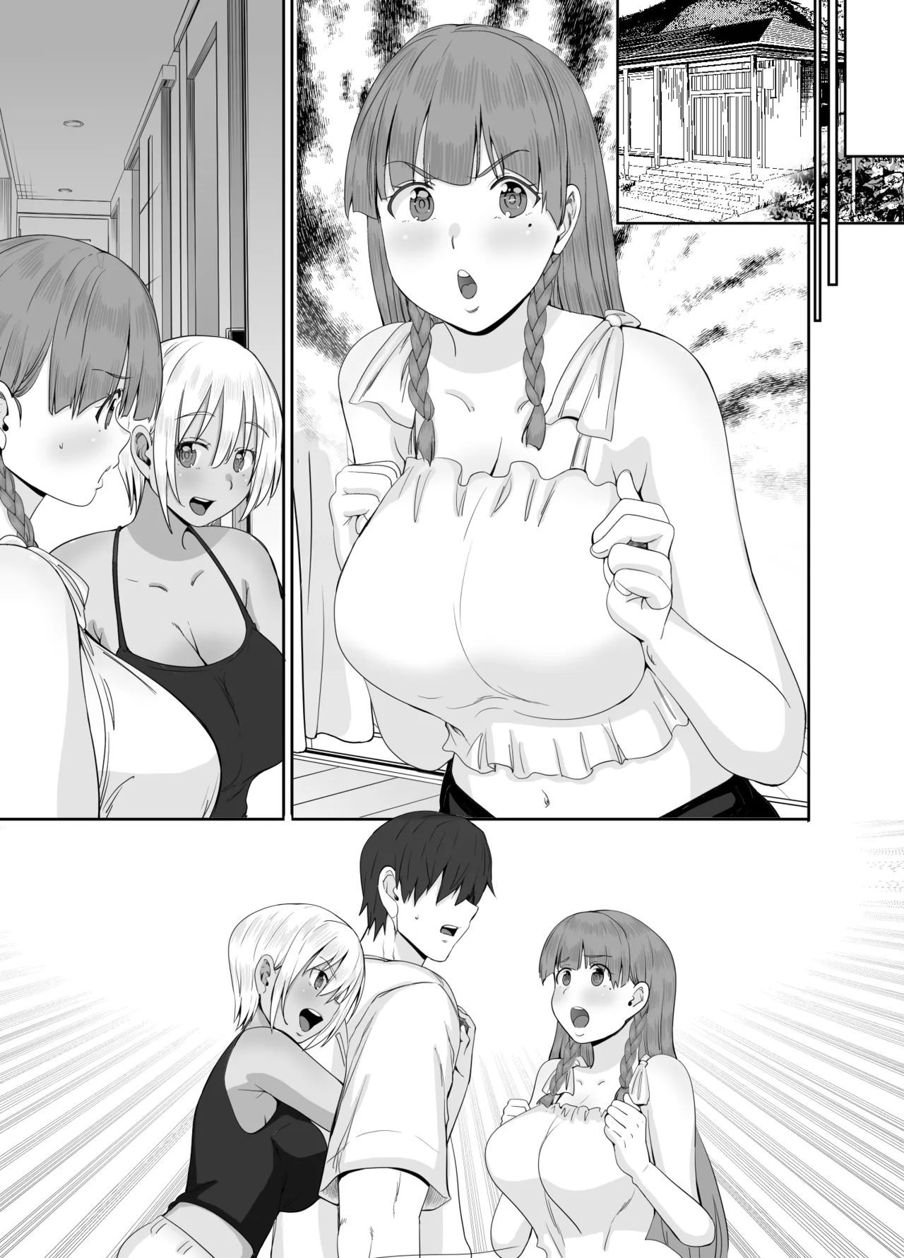 元田舎の黒ギャルJkの子とセックスしました - page110