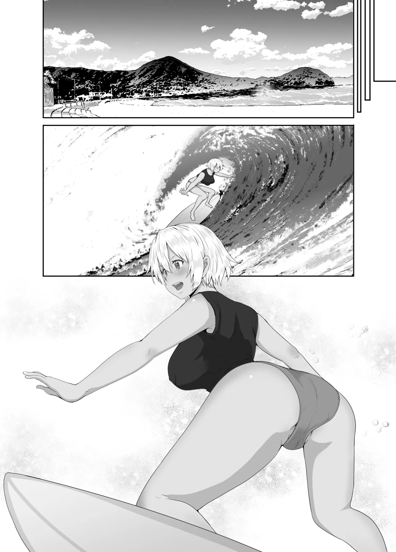 元田舎の黒ギャルJkの子とセックスしました - page72