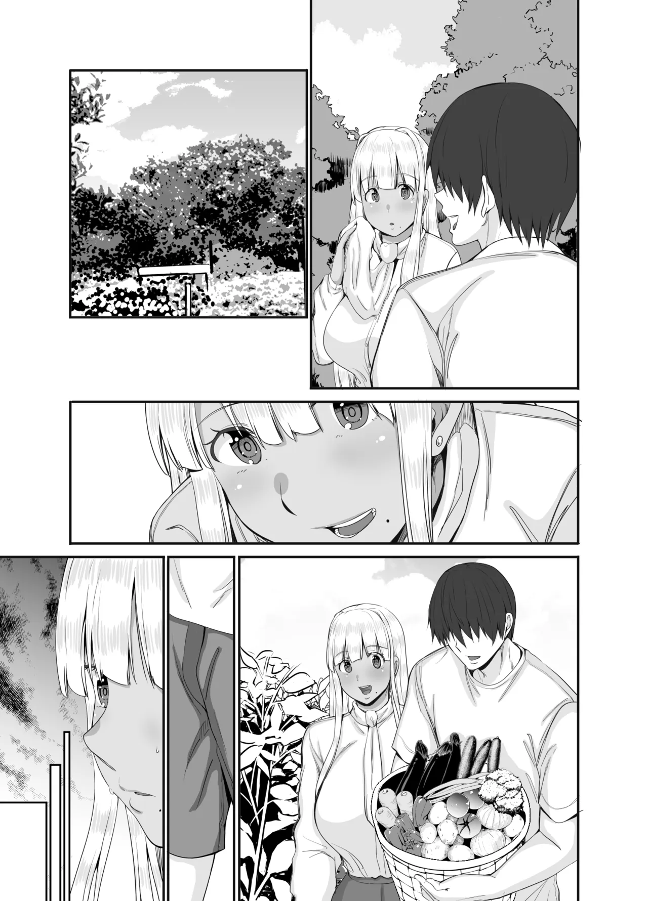 元田舎の黒ギャルJkの子とセックスしました - page94