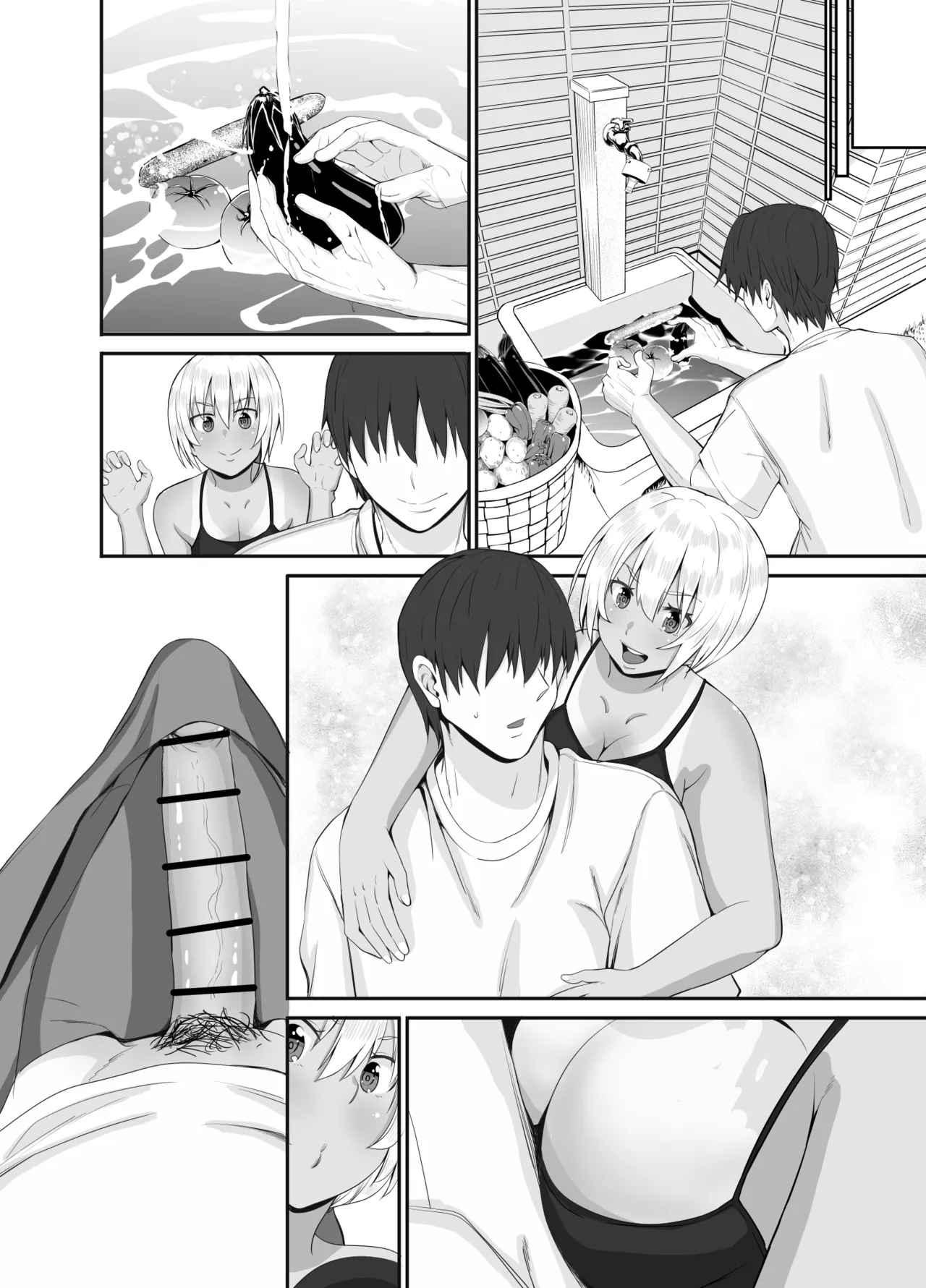 元田舎の黒ギャルJkの子とセックスしました - page95