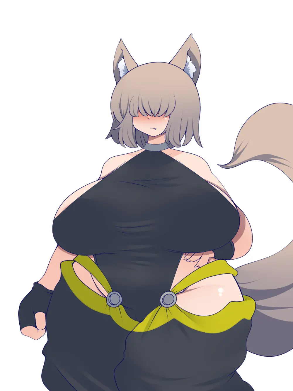 ケモ耳娘がスライムに柔よく剛を制されちゃうお話 - page3