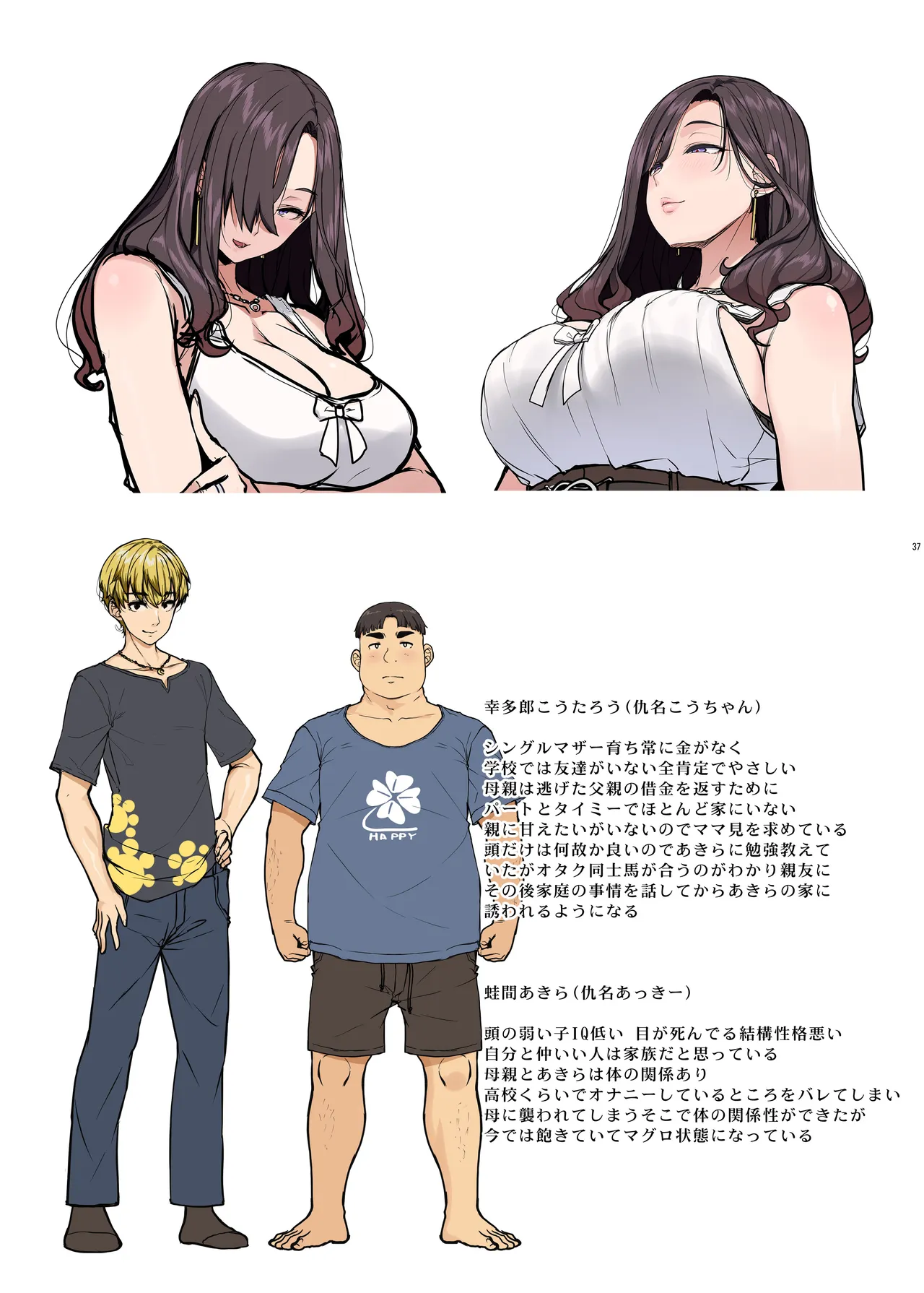 性欲が強すぎる友達のお母さん - page36