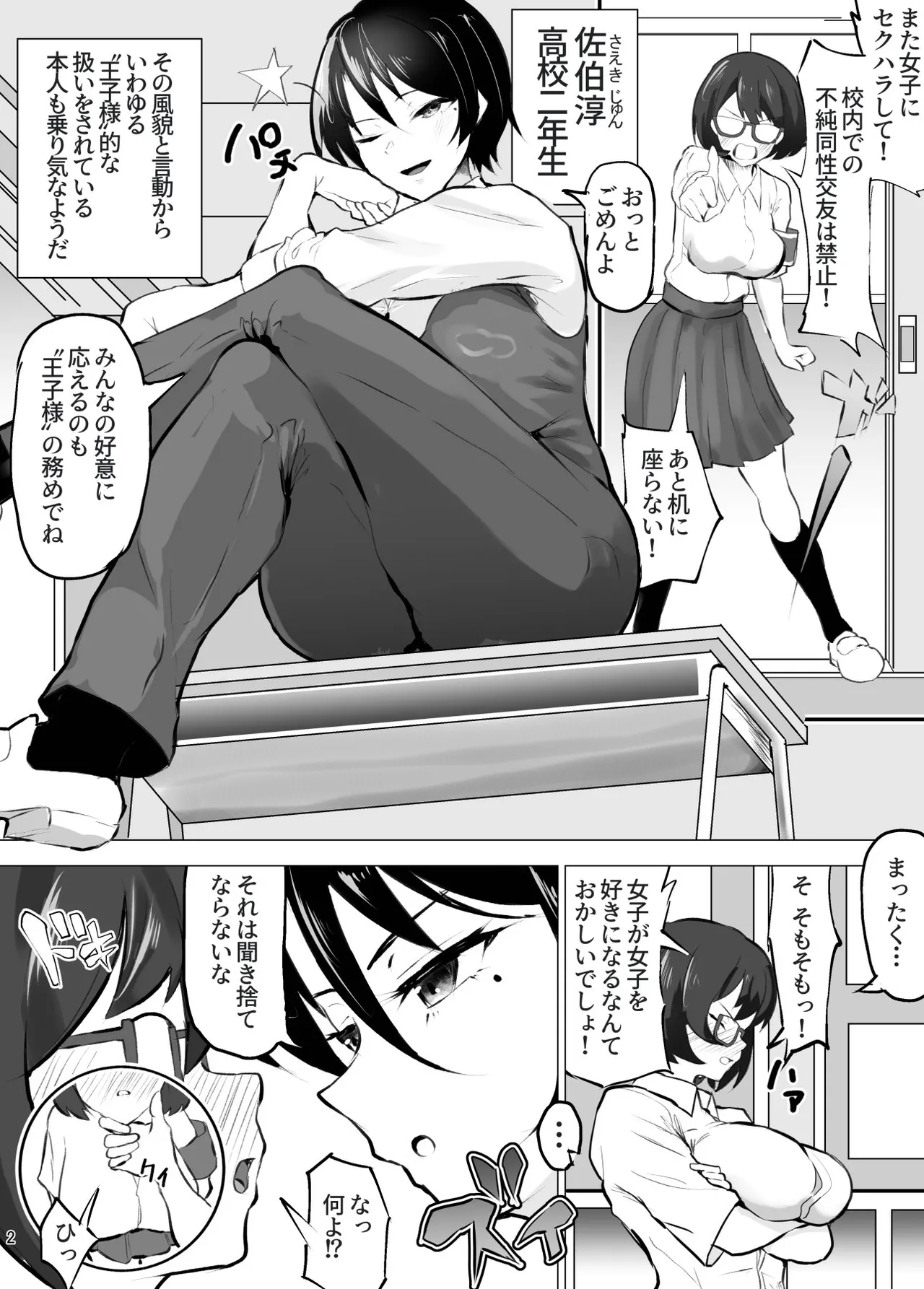 王子様系女子が雌に堕ちるまで - page3