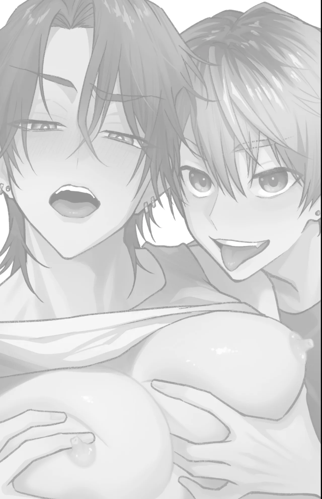 雄っぱいデカ男のメス堕ち♡事変 - page2