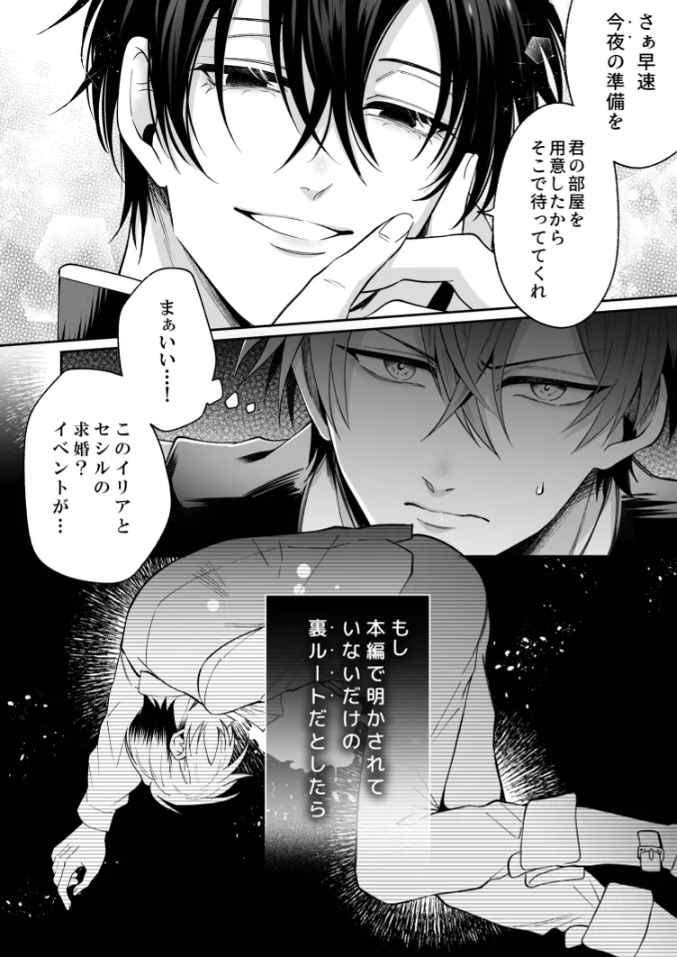 没落した悪役令息ですがカントボーイなので敵国王子の溺愛裏ルートに入りました。 - page17