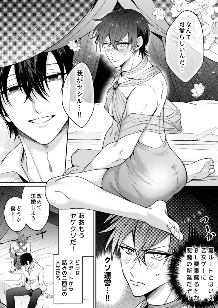 没落した悪役令息ですがカントボーイなので敵国王子の溺愛裏ルートに入りました。 - page20
