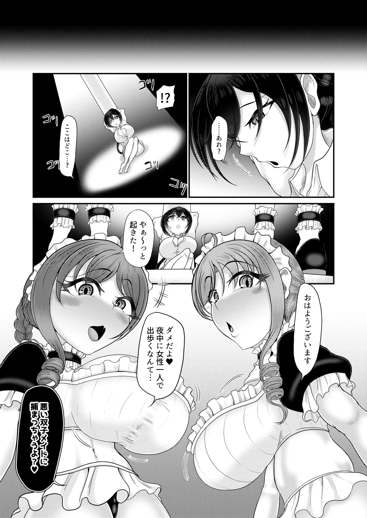 人格排泄メイド～双子メイドに堕とされて～ - page3