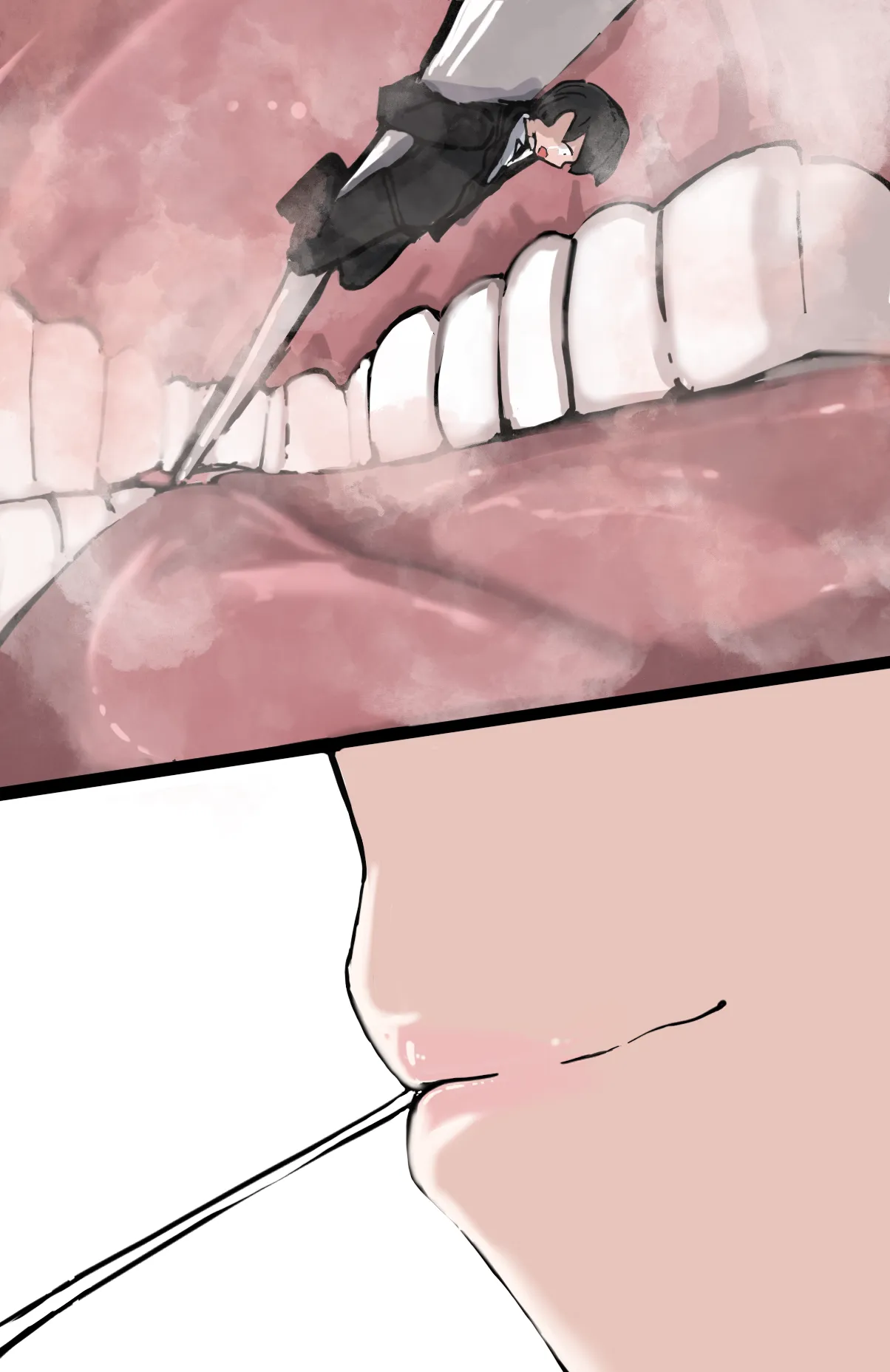 先生食べて魔力補給したい白尾エリ - page9