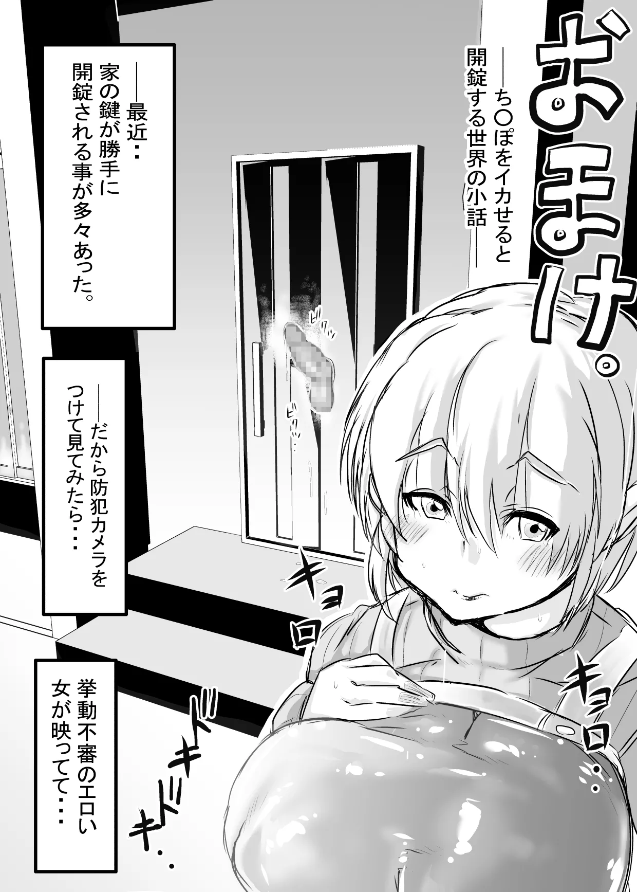 玄関の鍵はま○こに中出しする事によって、施錠する世界の話。 - page30