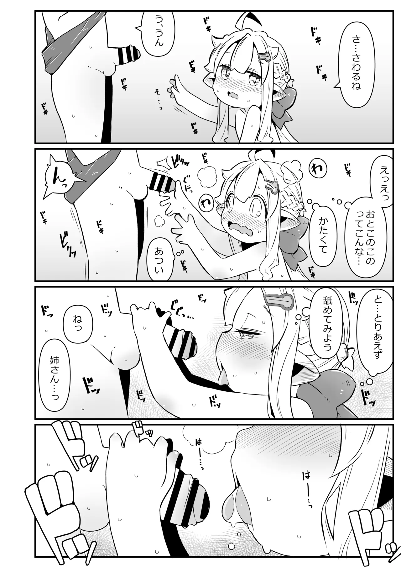 ハーフエルフのおねえちゃんとおとうとによるダンジョンせっくす - page11