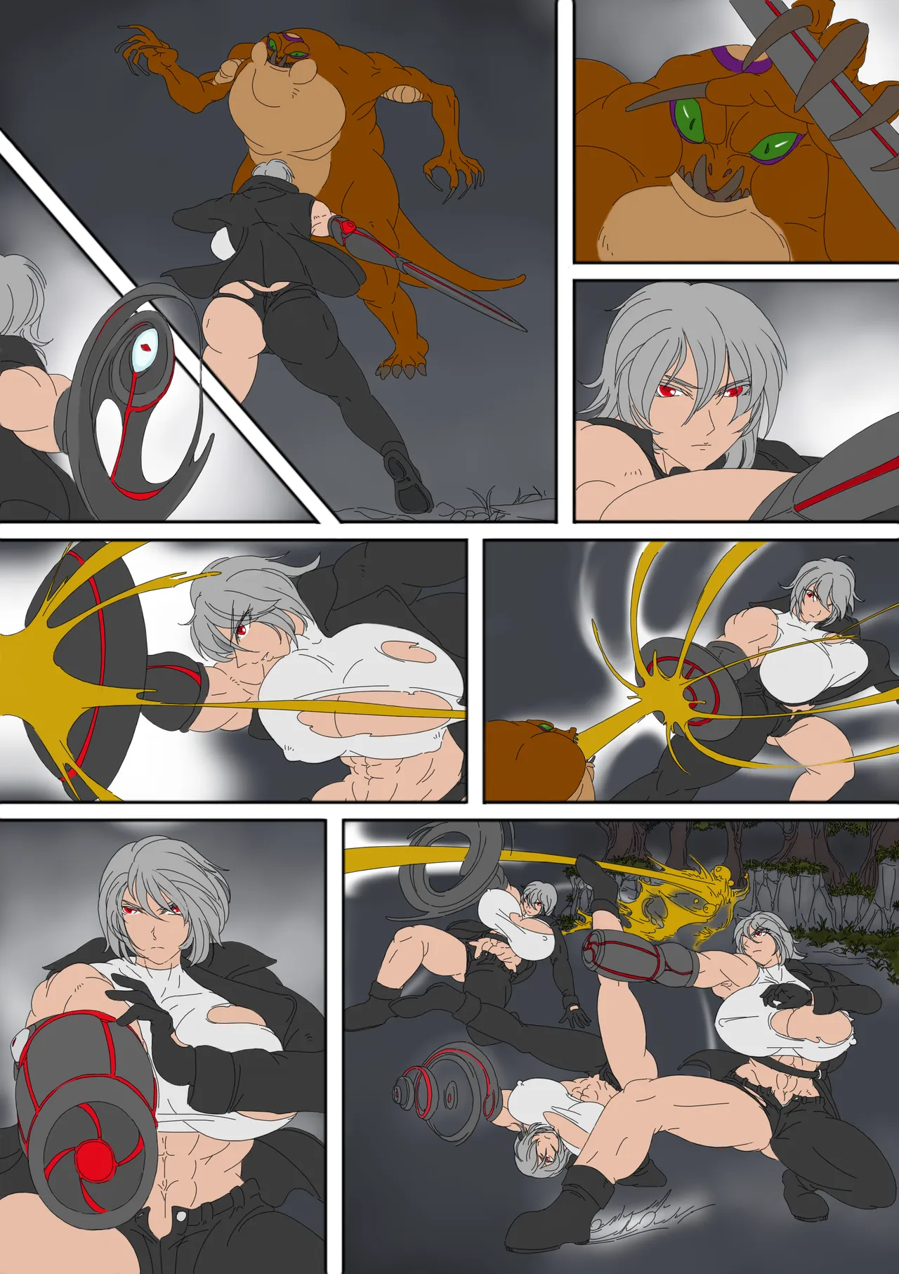 淫魔戦記 vs Doctoress 前編 - page67