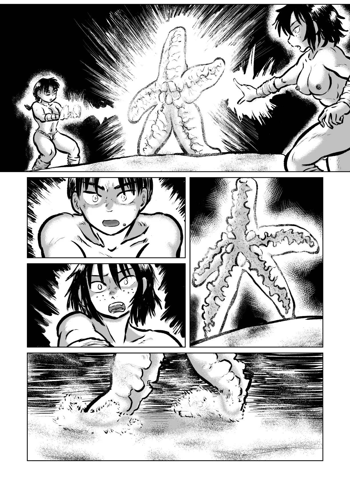 大ヒトデVS海女 - page39