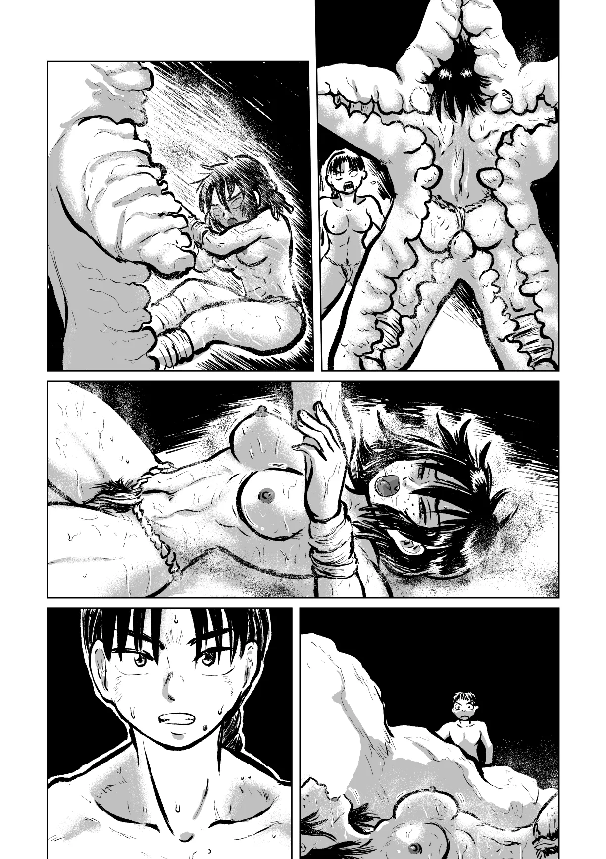大ヒトデVS海女 - page42