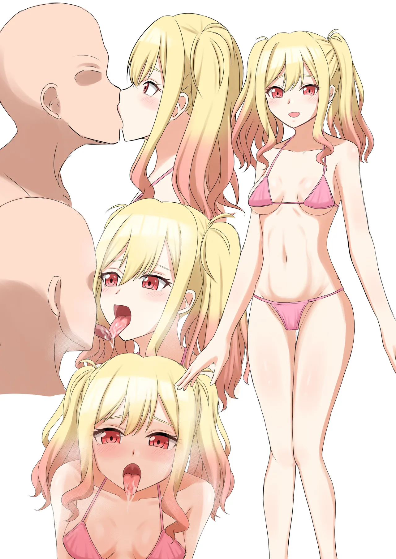 咲希水着えっち落書き - page6