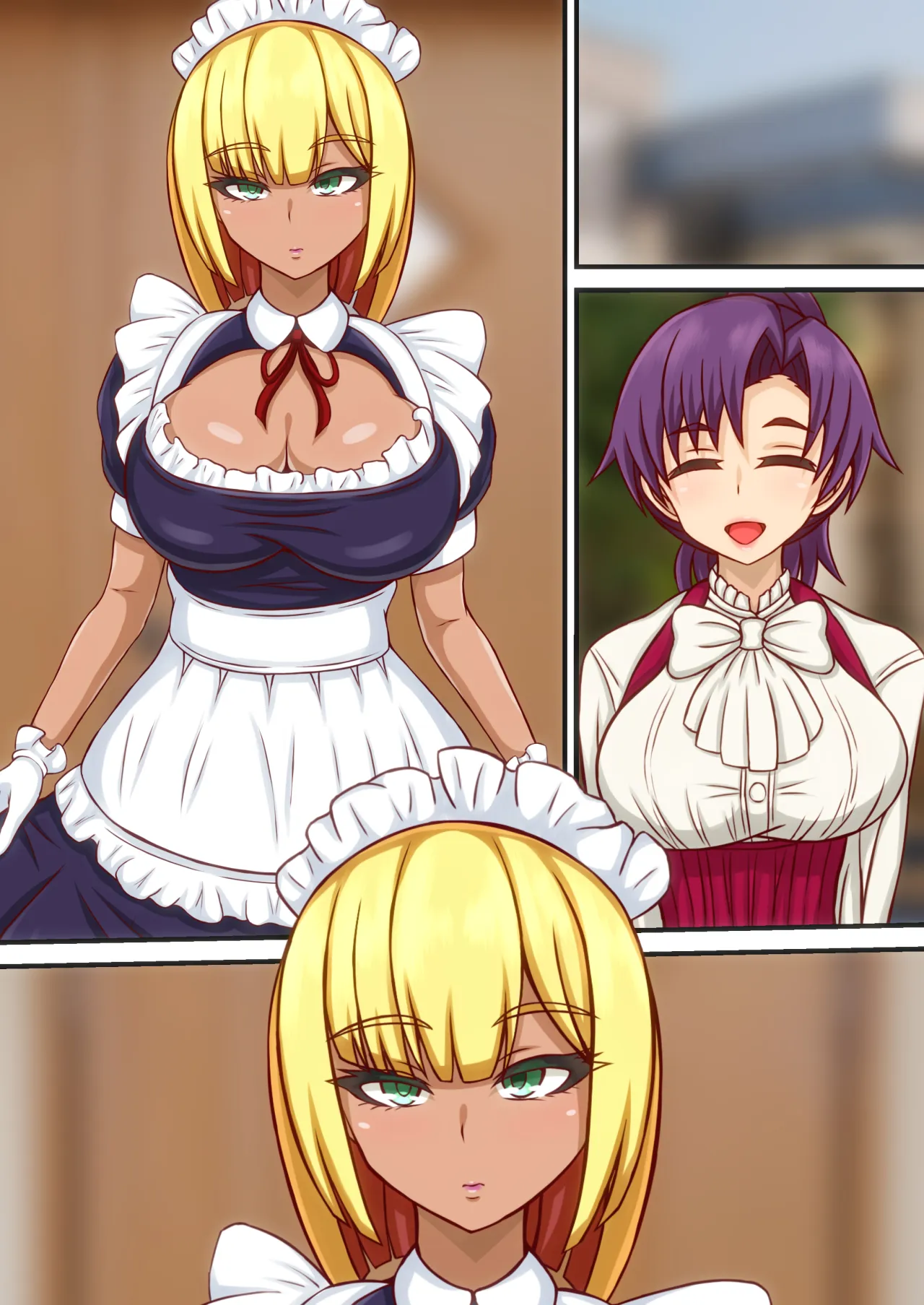 ふたなり女教師の性事情3～褐色メイドと一緒にご奉仕H～ - page27
