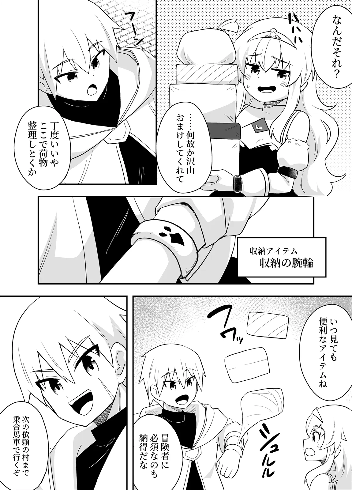 姫と護衛は冒険者2 - page8