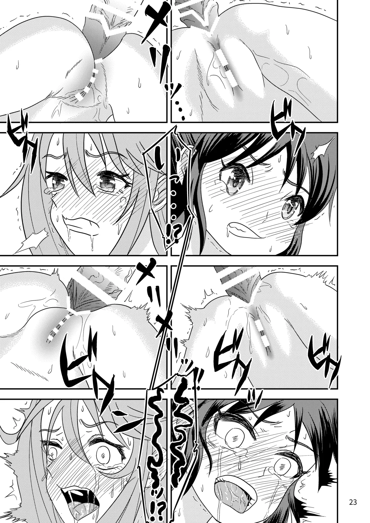 いちごの蕾とミントの苗床 - page24