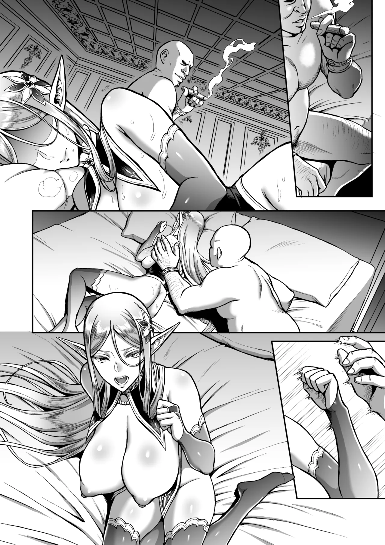 黄昏の娼エルフ総集編-エイレーネ前編 - page169