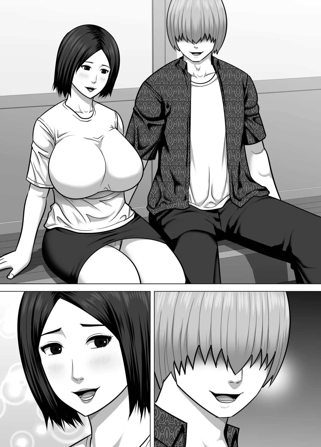 田舎で性欲を持て余す人妻が都会からやってきた元ホストのチャラ男の虜になってしまう話 - page36