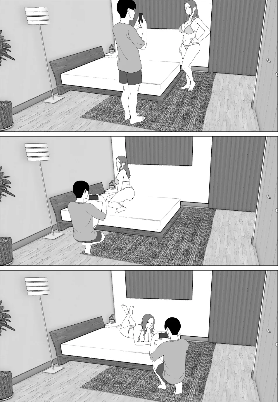元グラドル母は息子とヤりたい - page8