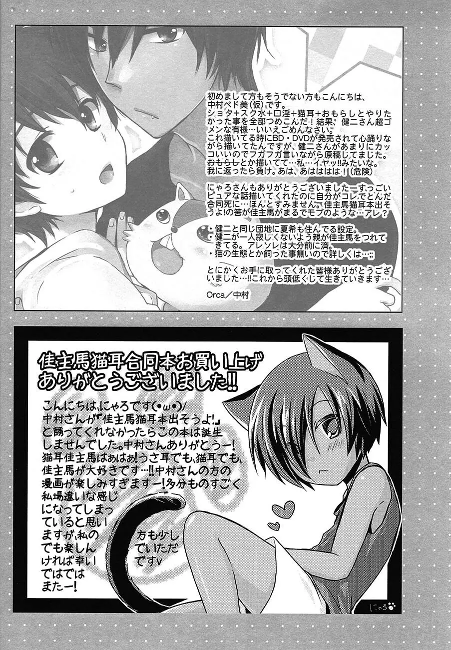 [USAcafe、Orca (にゃろ、中村) KING OF にゃんこ (サマーウォーズ) - page20