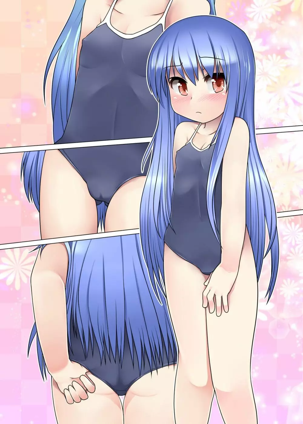 スク水着てもやっぱ天子ちゃん貧乳だから! - page20