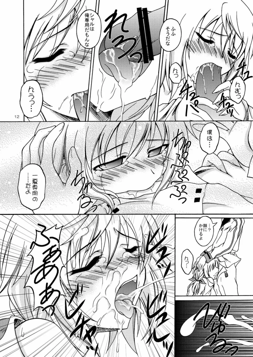 俺とシャルがこんなに乱れるわけがない - page11