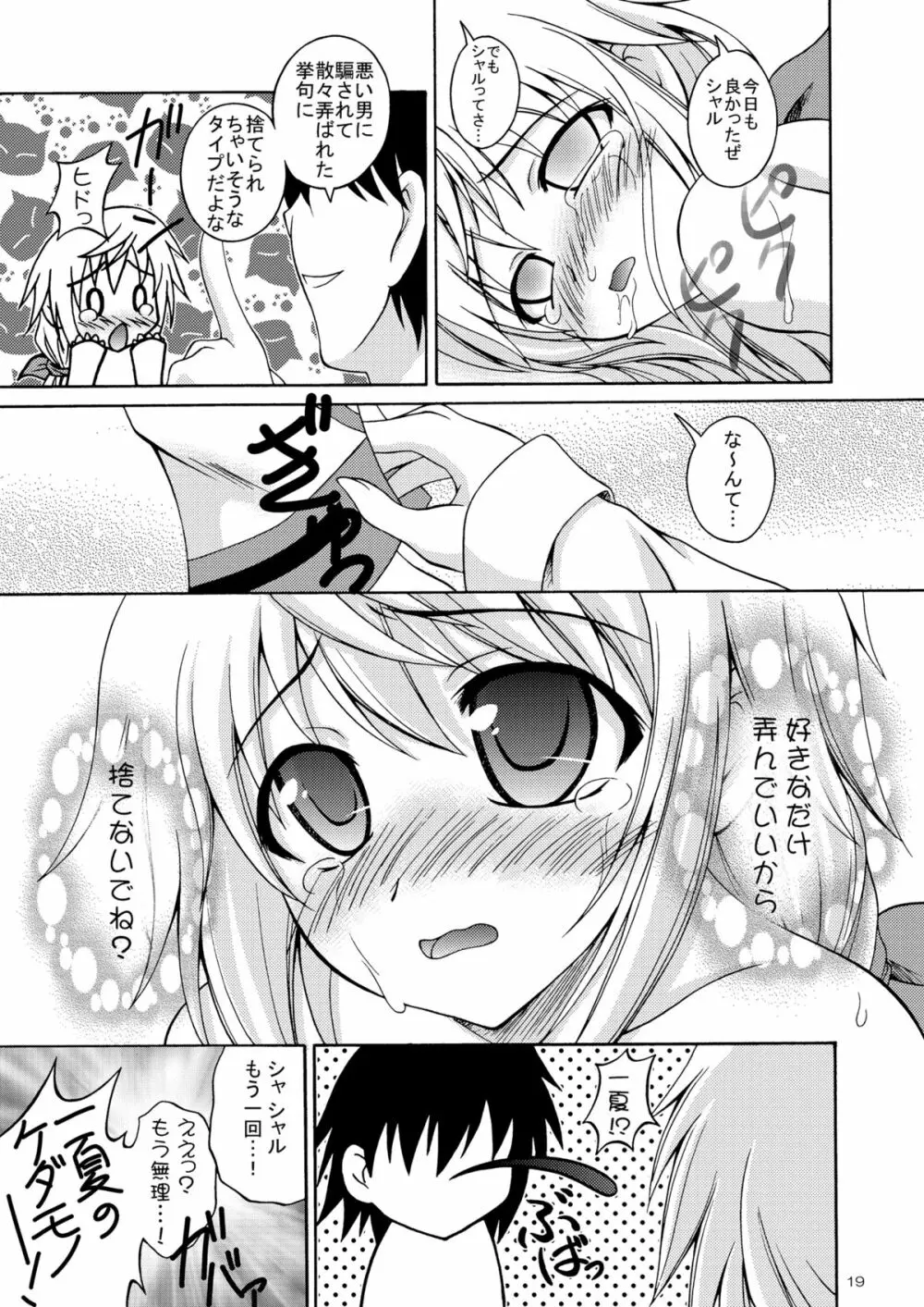 俺とシャルがこんなに乱れるわけがない - page18