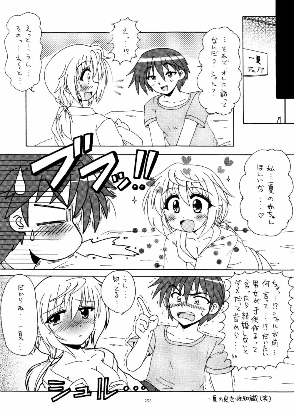 俺とシャルがこんなに乱れるわけがない - page21