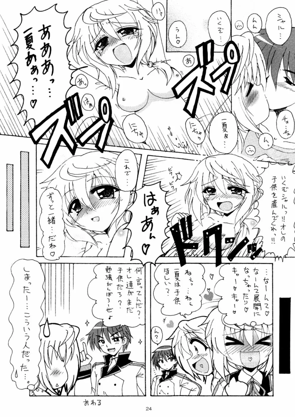 俺とシャルがこんなに乱れるわけがない - page23