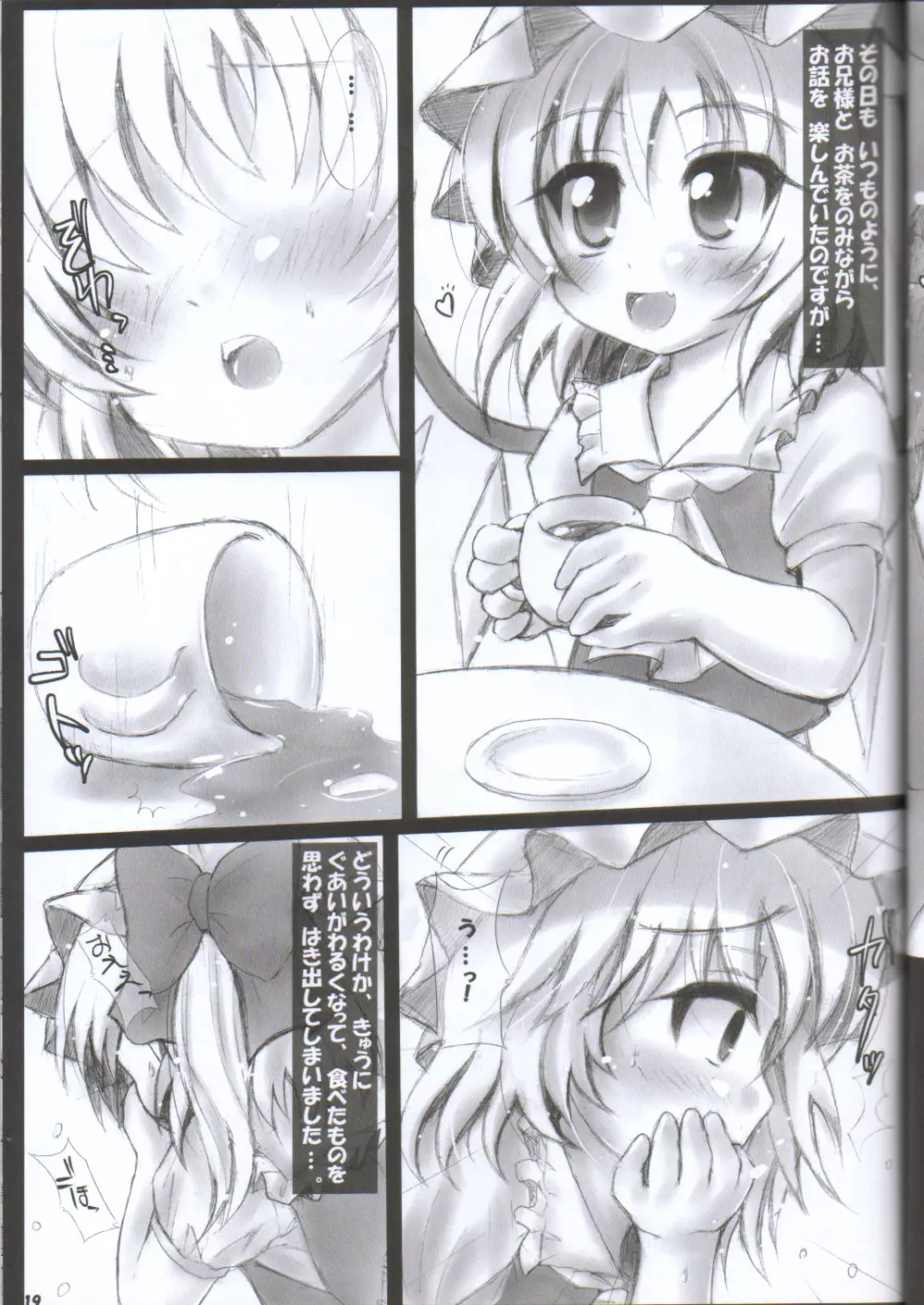 なかだされて幻想郷 Maniac - page17